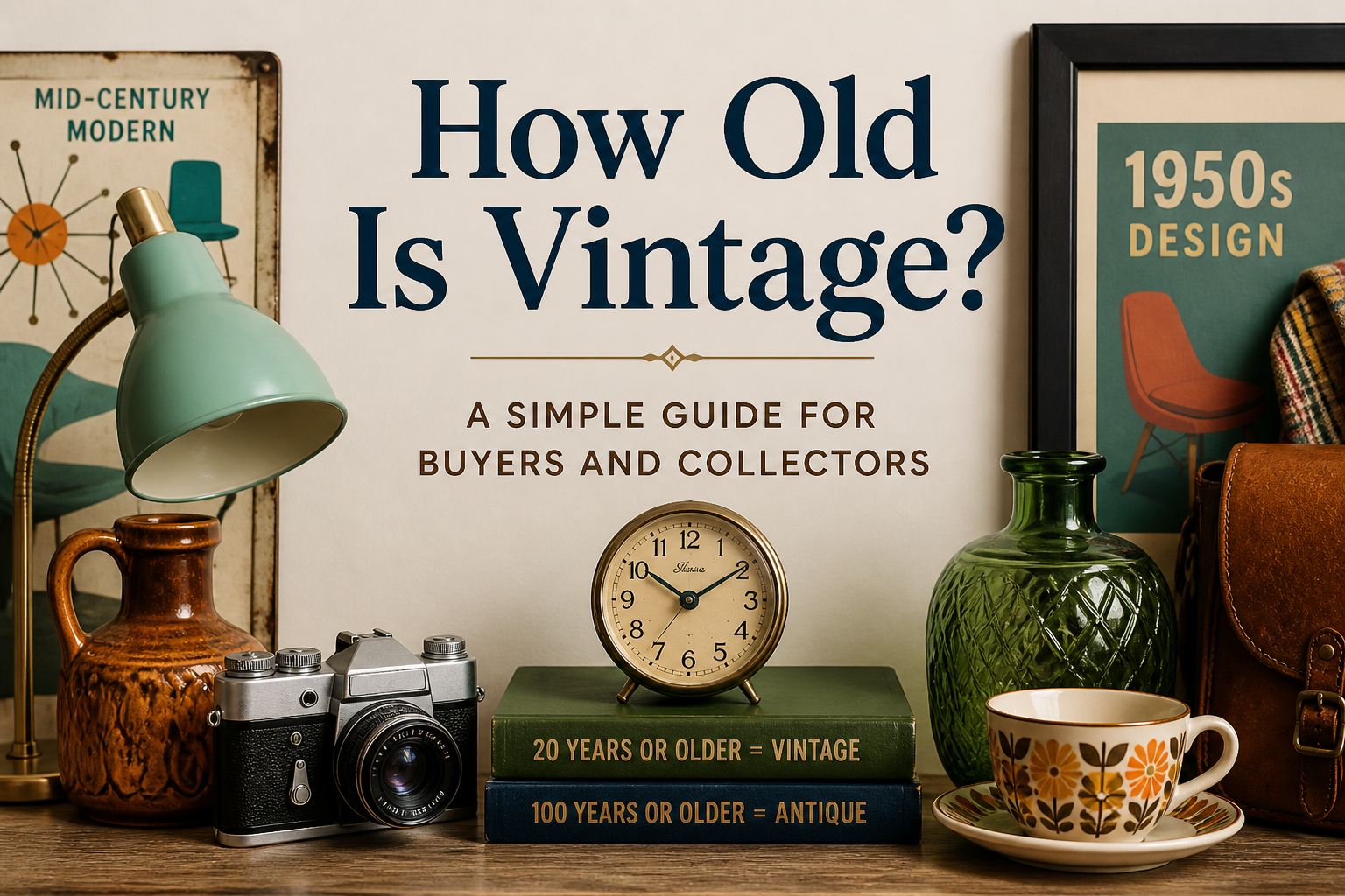How Old Is Vintage? A Simple Guide for Buyers and Collectors