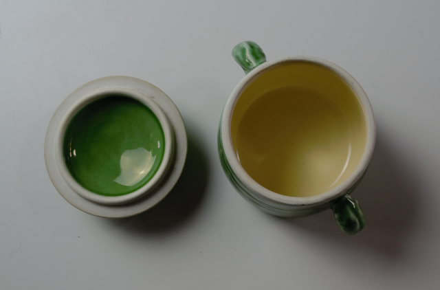 A set of six Bourne Denby Soup Bowls and Covers.