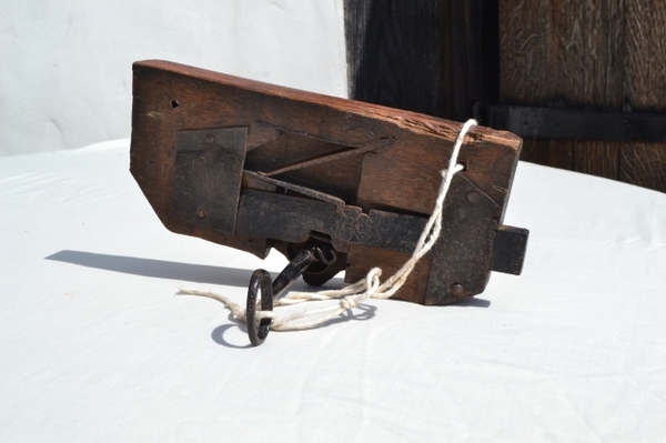 Original Dudley Lock And A Key