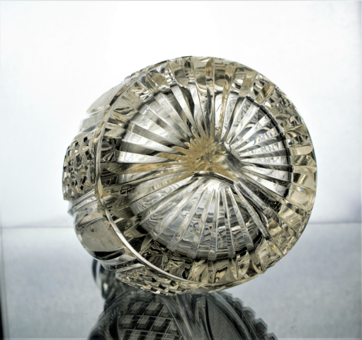 Discover our range of vintage liquor decanters. Our featured product is a three-sectioned decanter, circa 1830, with cork stoppers. Shop now and add a classic touch to your home bar.