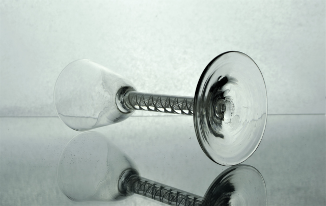 Discover our collection of antique Georgian opaque twist drinking glasses. Sized at 15cm and in excellent condition. Shop now for this circa 1750-60 treasure.