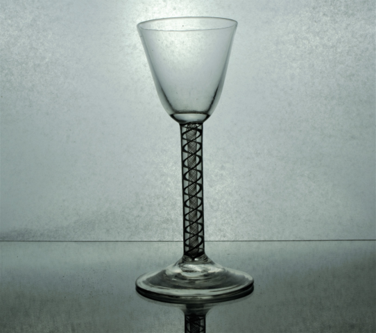 Discover our collection of antique Georgian opaque twist drinking glasses. Sized at 15cm and in excellent condition. Shop now for this circa 1750-60 treasure.