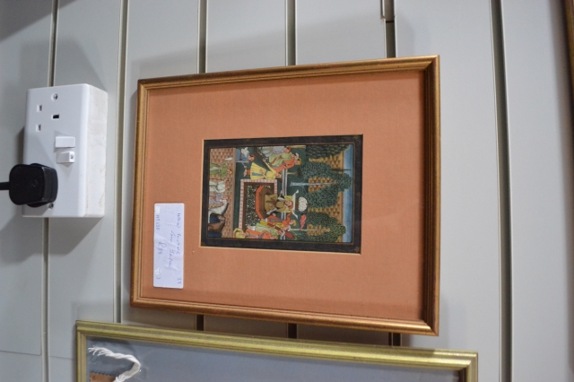 Indian Watercolour Painting from Jaipur.