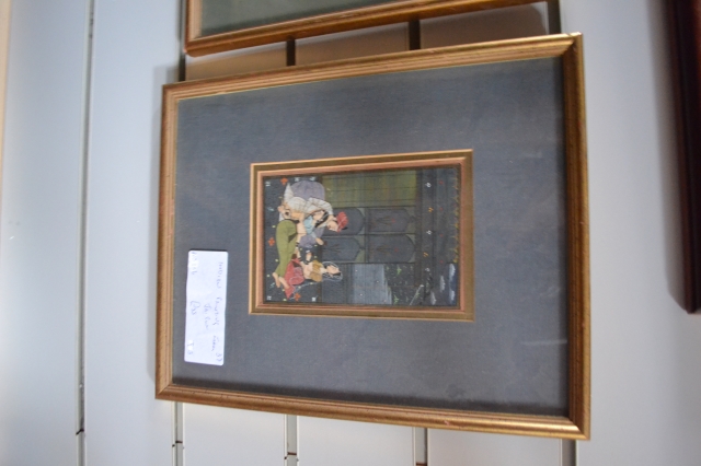 Indian Watercolour Painting from Jaipur. 27cm x 33cm. 