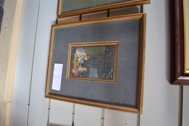 Indian Watercolour Painting from Jaipur. 27cm x 33cm. 