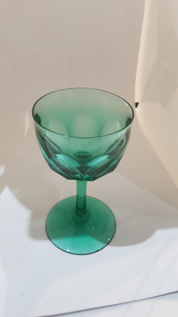 19-20th Century Manganese Tumbler Glass.