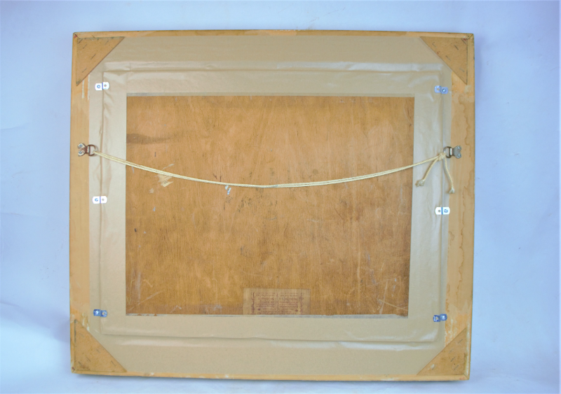 Discover the stunning 'Cattle Bathing in a Lake' landscape by Breanski De Breanski. Explore its unique blend of romanticism and realism. Purchase now!