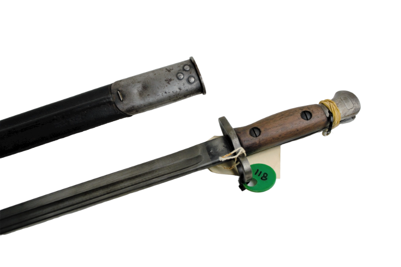 British 1907 Bayonet dated September 1918.