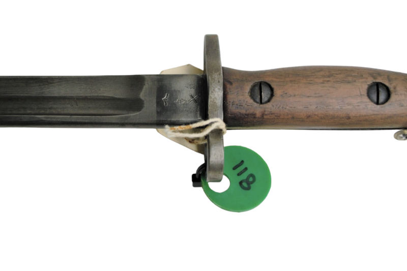 British 1907 Bayonet dated September 1918.