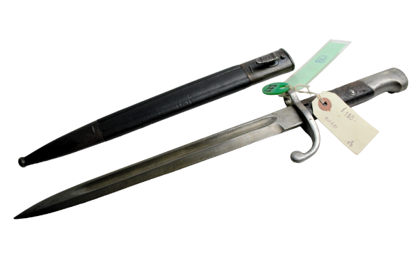 Explore our range of Brazil M1908 Bayonets, issued with the 1908 Mauser rifle. Discover unique items with preserved serial numbers and quality metalwork. Grab yours now!