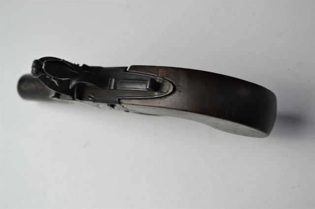 Flintlock Muff Pistol by Nock of London. [1790-1814]