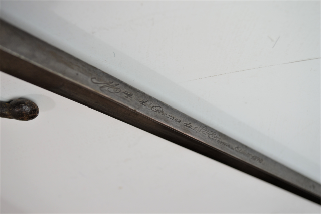 1876 French Gras Bayonet.