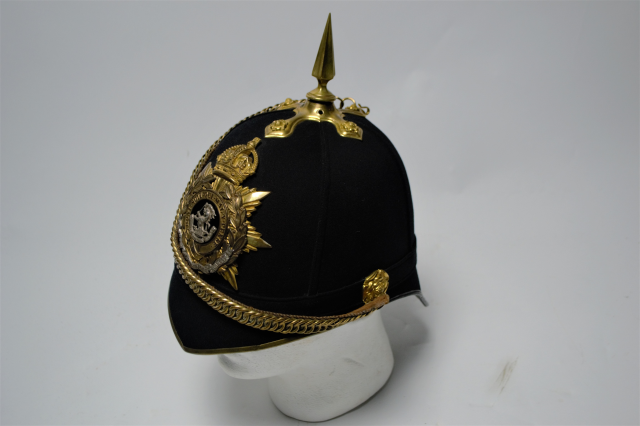 West Riding Regiment 1901 - 1914 Officers Home Service Helmet.