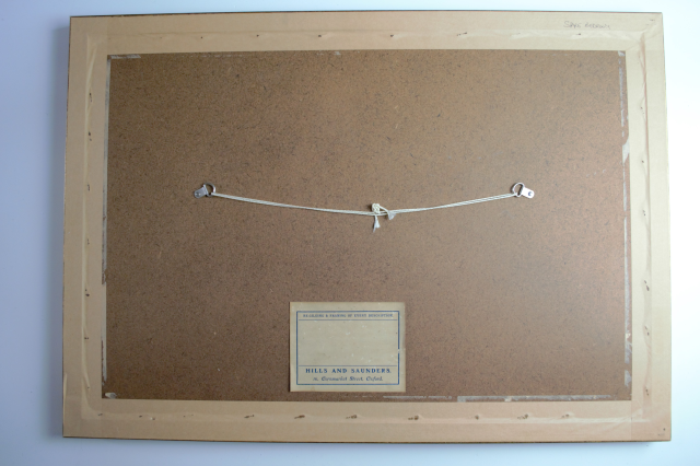 Watercolour by J Medleycott. 