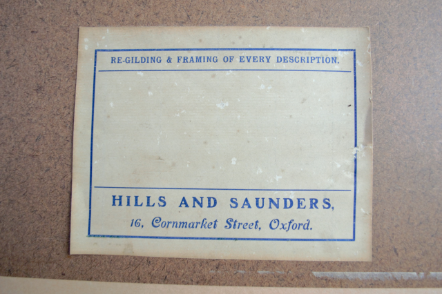 Watercolour by J Medleycott. 