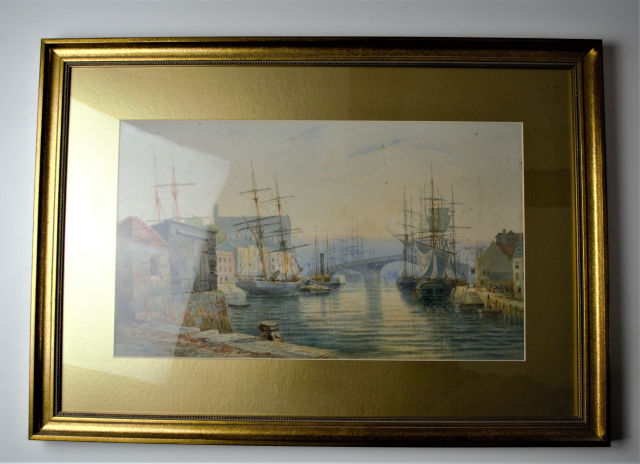 Watercolour by J  Medleycott.