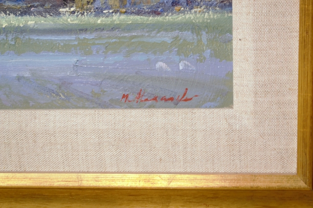 Wingham from the Field by Matthew Alexander,