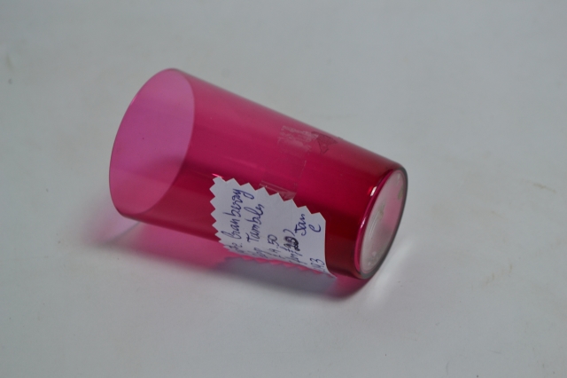 Discover our authentic 19th century cranberry tumblers. Unique designs, perfect for antique lovers! Shop now to add elegance to your collection.