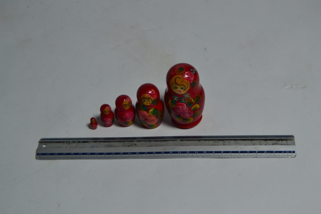 Small Russian Dolls.