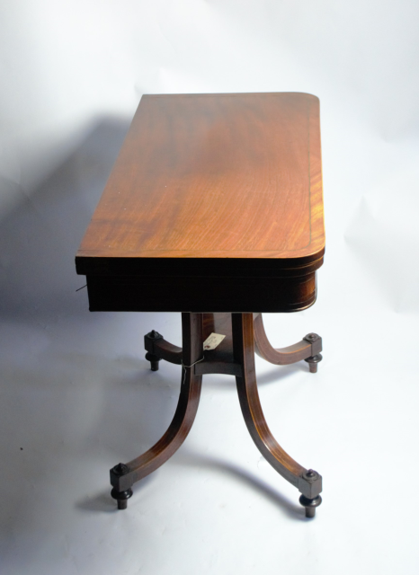 William IV Mahogany Folding Card Table