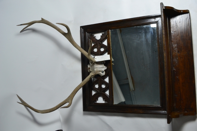 Stag Horn Hall Mirror.