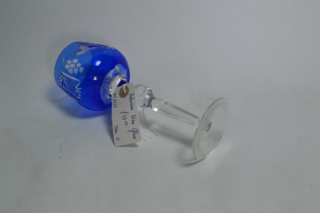 Discover our stunning range of Bohemian blue long stemmed wine glasses. Ideal for entertaining, they're a must-have for any event. Shop now and elevate your dining experience!