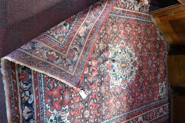 Discover our unique Persian hand made Malaya rug. Measuring 204cm x 153cm, it's a perfect statement piece for any room. Shop today and transform your space!