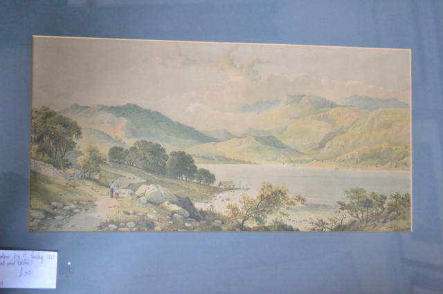 Explore our collection of watercolour paintings by A.Penley from 1880. This 45x47cm piece captures a rich history - buy now!
