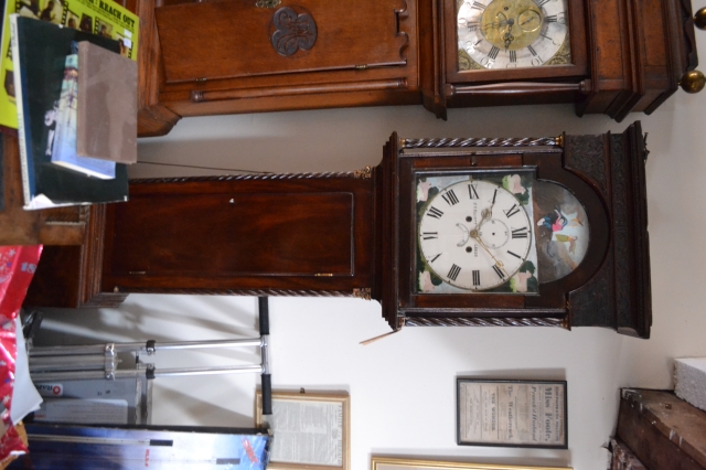 Eight Day Grandfather Clock by J.C Elliot, Leeds. Circa 1840.