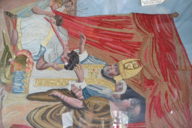 Victorian Needle Point Embroidery.