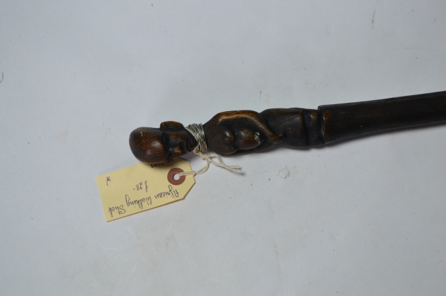 Explore our diverse collection of hand-crafted African walking sticks. Each item boasts unique designs and origins. Start your collection today!