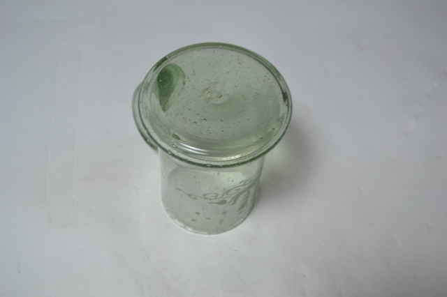 Six 19th Century Hand Blown Green Glass Tankards