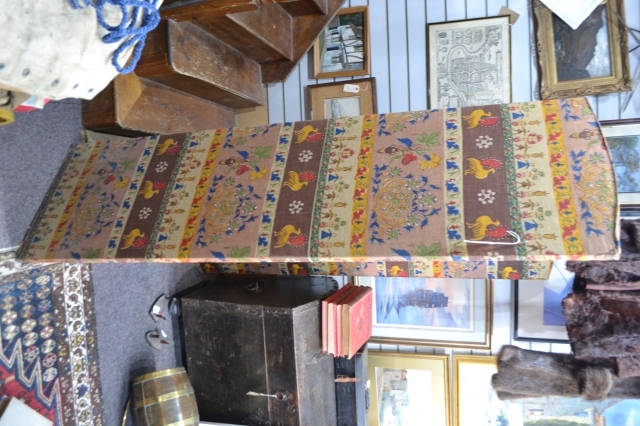 Large Edwardian Folding Screen, 183cm h x 204cm w