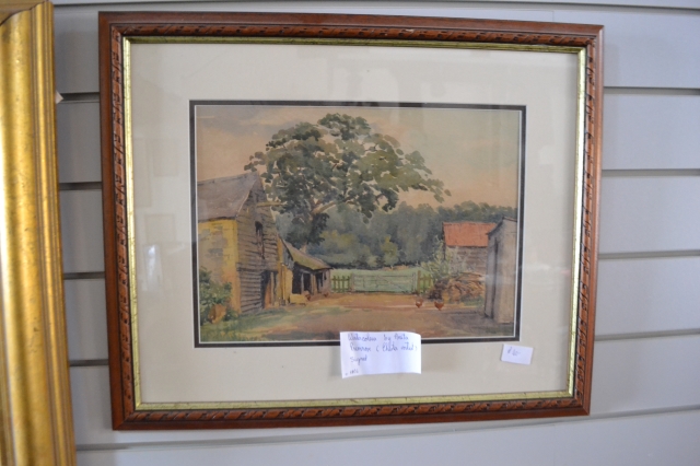 Watercolour by Anita Primrose. Signed.