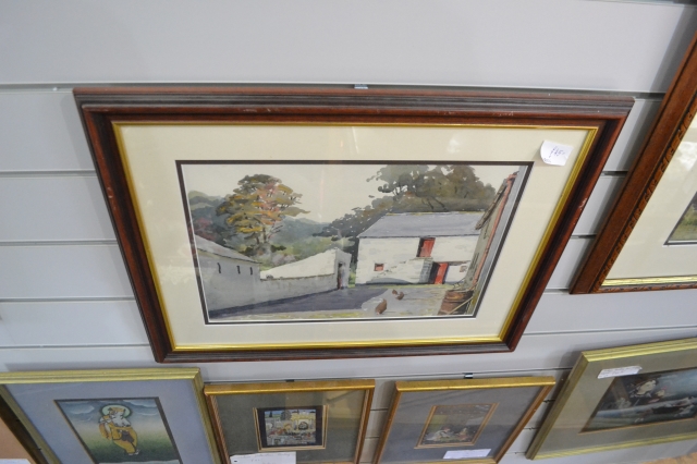 Explore our stunning range of unknown artist's Watercolour paintings. Size 54cm x 44cm. Discover art that fits your style and budget. Shop now and transform your space.