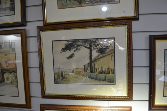 Watercolour by Anita Primrose.