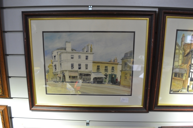 Discover our uniquely curated collection of watercolour art pieces. Explore this captivating 53cm x 43cm piece by an unknown artist. Act now, enrich your art collection today!