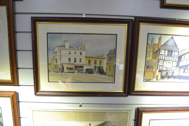 Discover our uniquely curated collection of watercolour art pieces. Explore this captivating 53cm x 43cm piece by an unknown artist. Act now, enrich your art collection today!