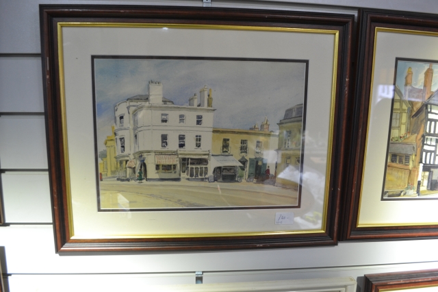 Discover our uniquely curated collection of watercolour art pieces. Explore this captivating 53cm x 43cm piece by an unknown artist. Act now, enrich your art collection today!