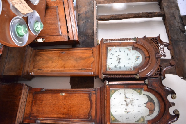 Walnut thirty day Long Cased Clock