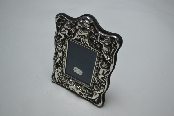 A Sterling Silver Easel Back Photo Frame
