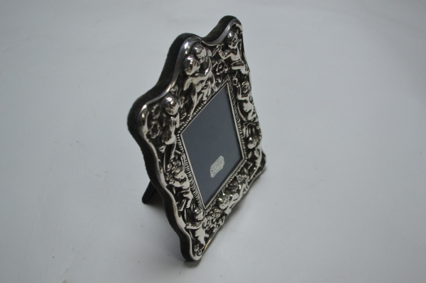 A Sterling Silver Easel Back Photo Frame
