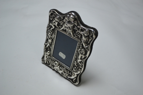 A Sterling Silver Easel Back Photo Frame
