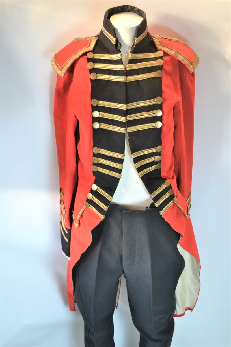 A Beautiful Late 19th Century Footman's Tailcoat In The 18th Century Style.