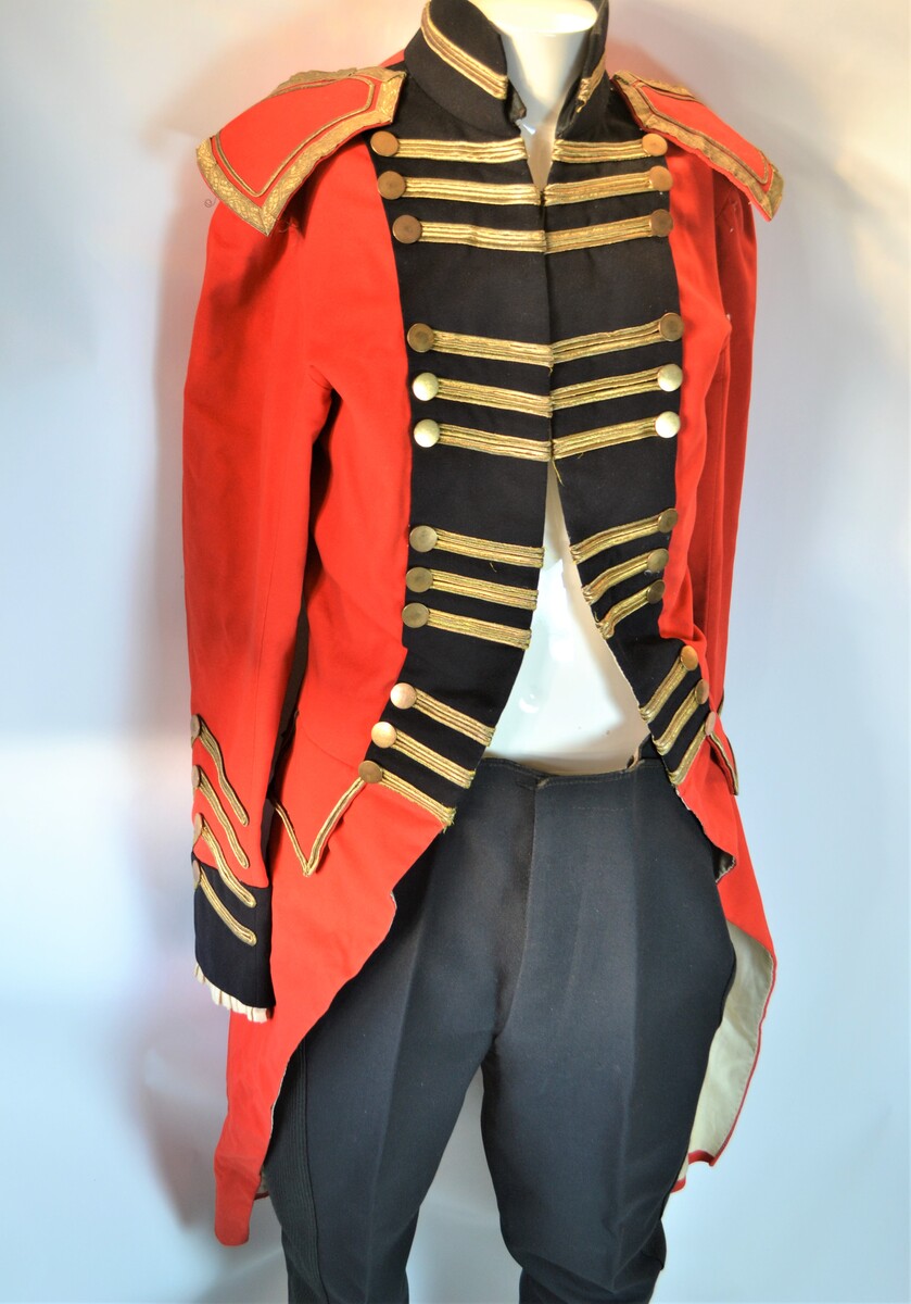 A Beautiful Late 19th Century Footman's Tailcoat In The 18th Century Style.