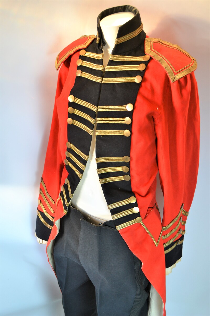 A Beautiful Late 19th Century Footman's Tailcoat In The 18th Century Style.