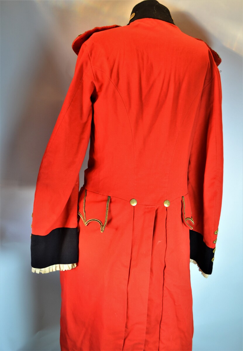 A Beautiful Late 19th Century Footman's Tailcoat In The 18th Century Style.