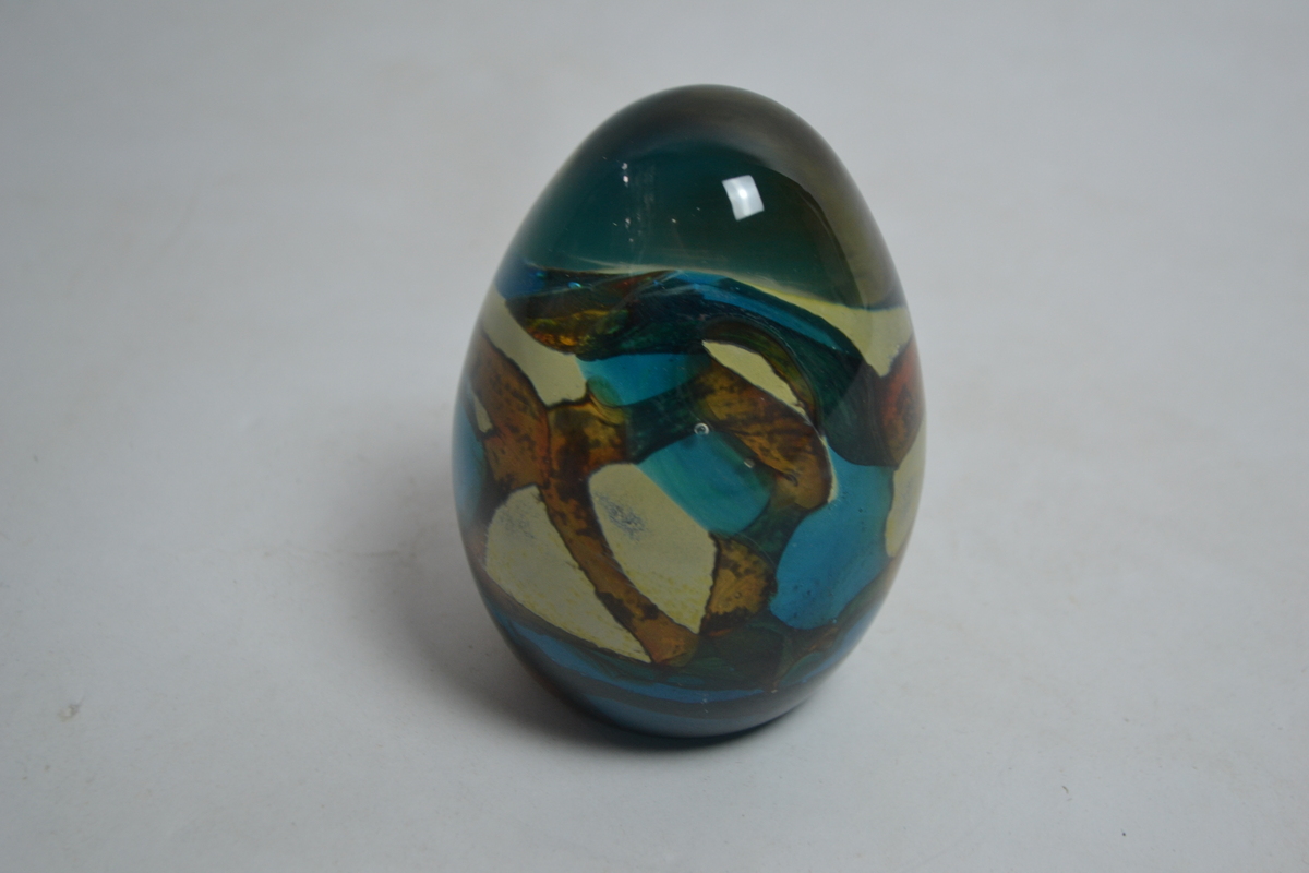 Discover Mdina's stunning glass paperweights, 13 cm in size, perfect for your home or office. Browse and buy now for a touch of elegance on your desk.