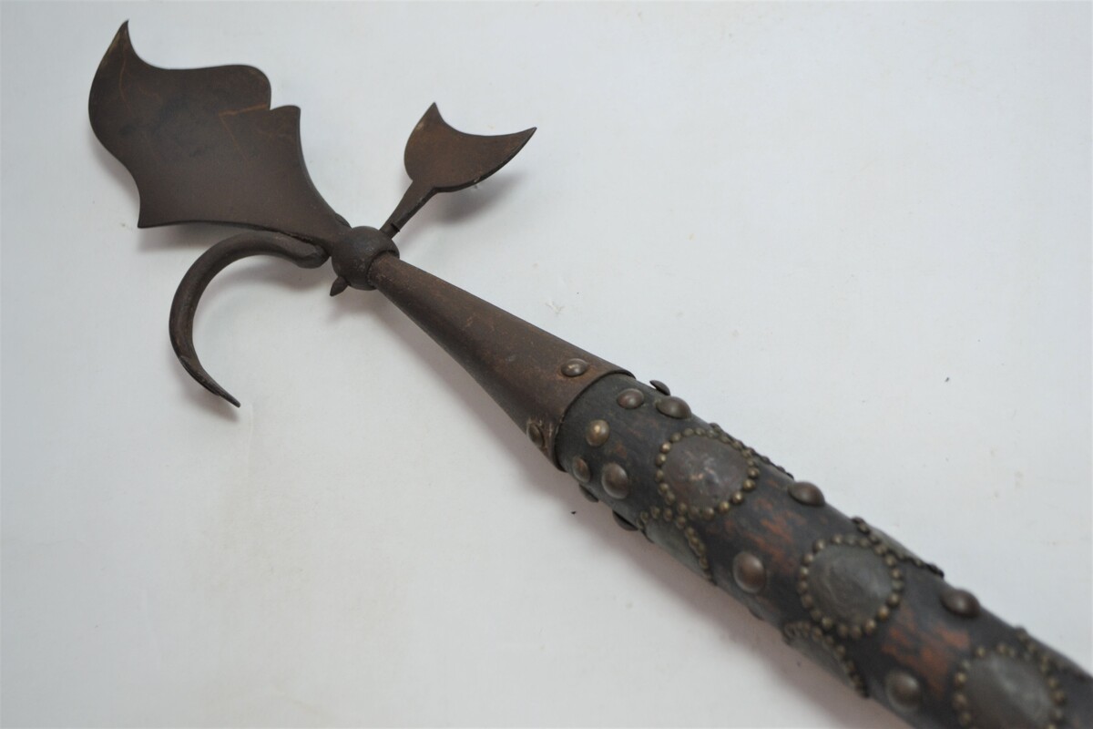 Early Victorian Gondolier Boat Hook