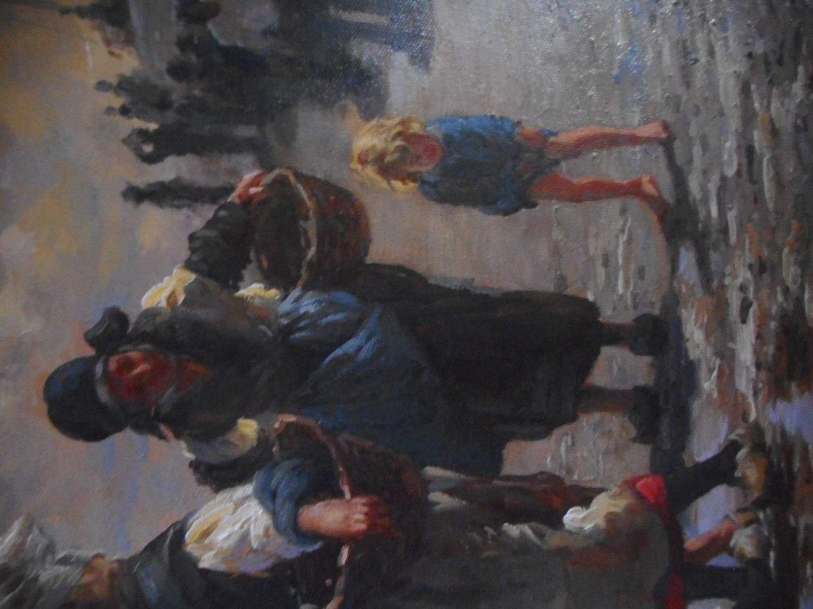 Fishing for Oysters at Cancale